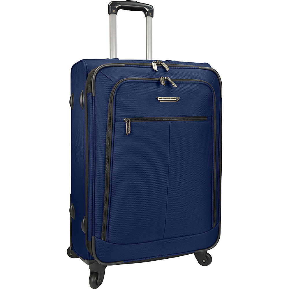 Traveler s Choice Merced Lightweight 27 Spinner Luggage Navy Traveler s Choice Large Rolling Luggage