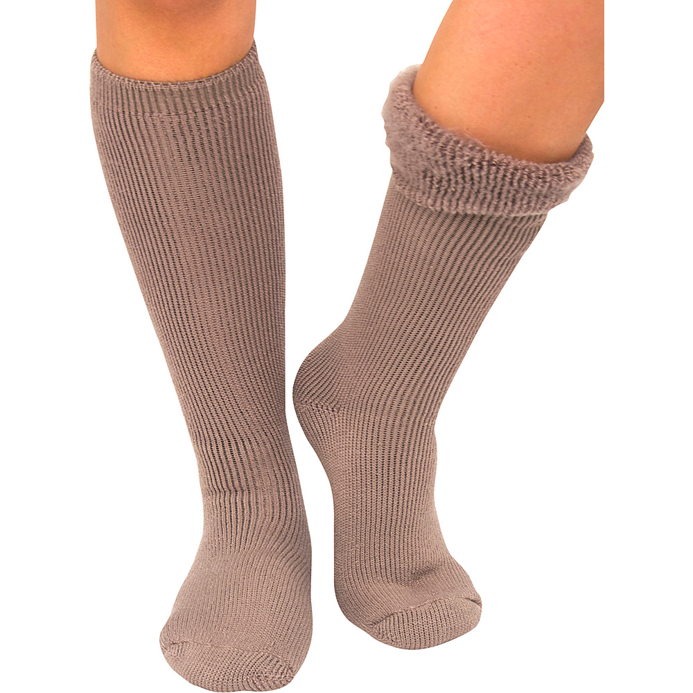 Magid Sole Solutions Ladies Knee High Socks Tan Magid Women s Legwear Socks