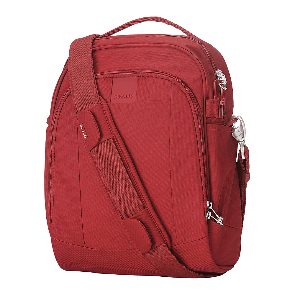 Pacsafe Metrosafe LS250 Anti Theft Shoulder Bag Vintage Red Pacsafe Other Men s Bags