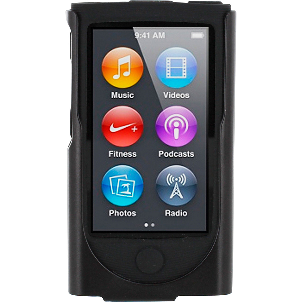 rooCASE Hybrid Case for Apple iPod Nano 7 Black rooCASE Personal Electronic Cases