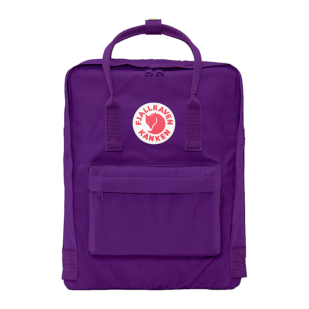 Fjallraven Kanken Backpack Purple Fjallraven Everyday Backpacks