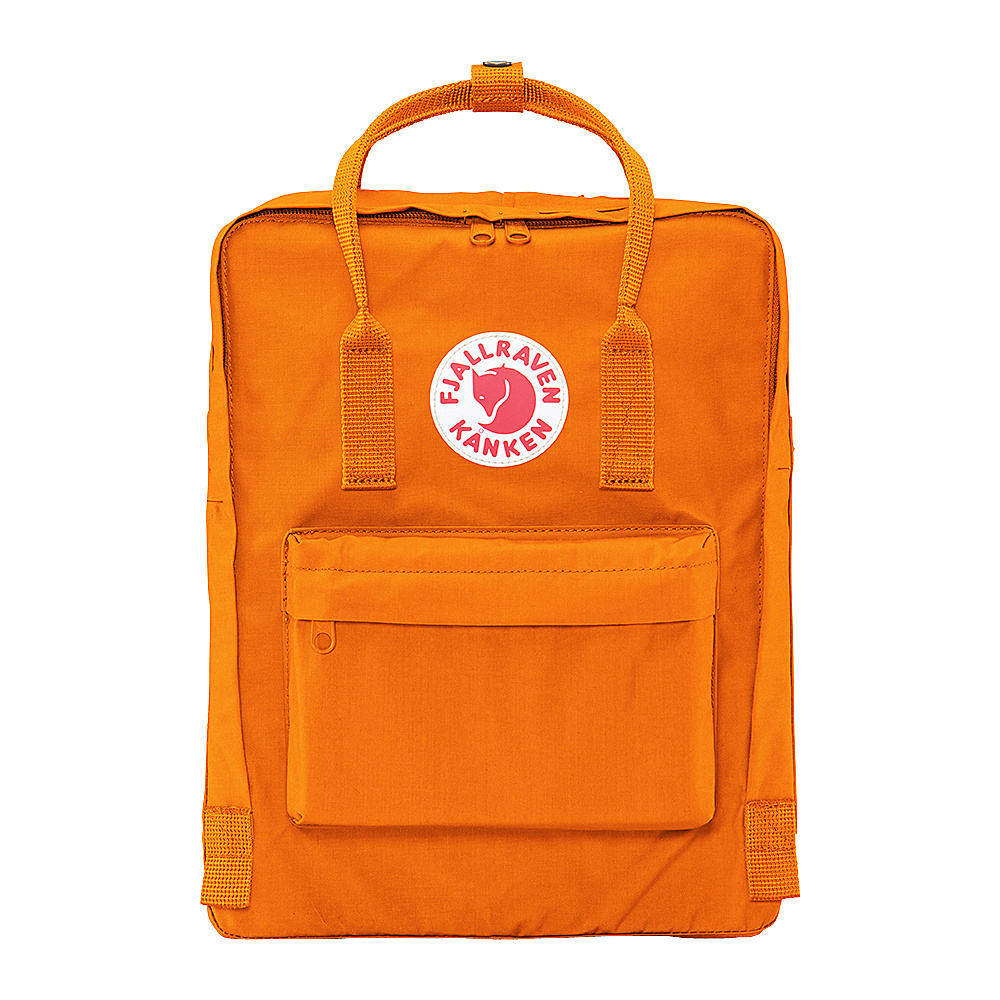 Fjallraven Kanken Backpack Burnt Orange Fjallraven Everyday Backpacks