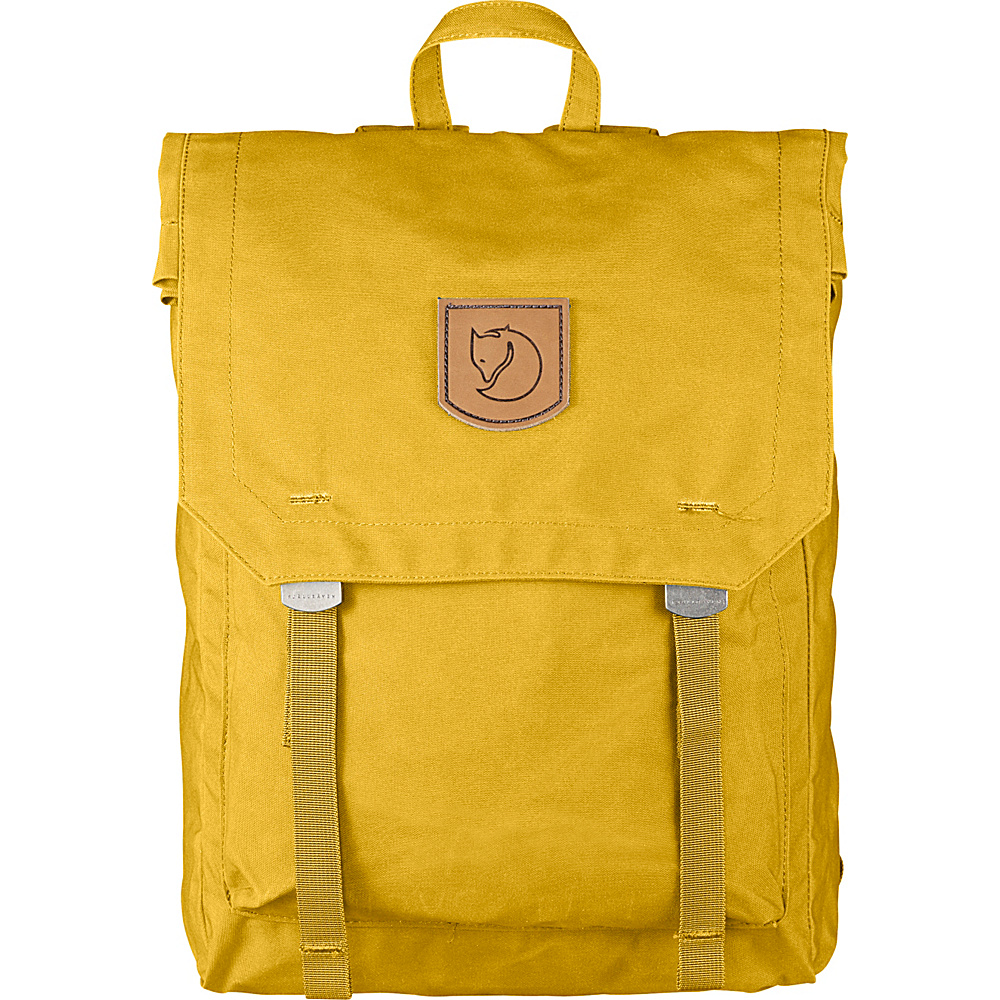 Fjallraven Foldsack No.1 Backpack Ochre Fjallraven Everyday Backpacks