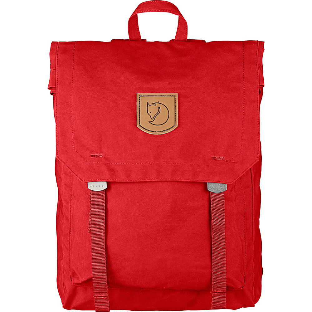 Fjallraven Foldsack No.1 Backpack Red Fjallraven Everyday Backpacks