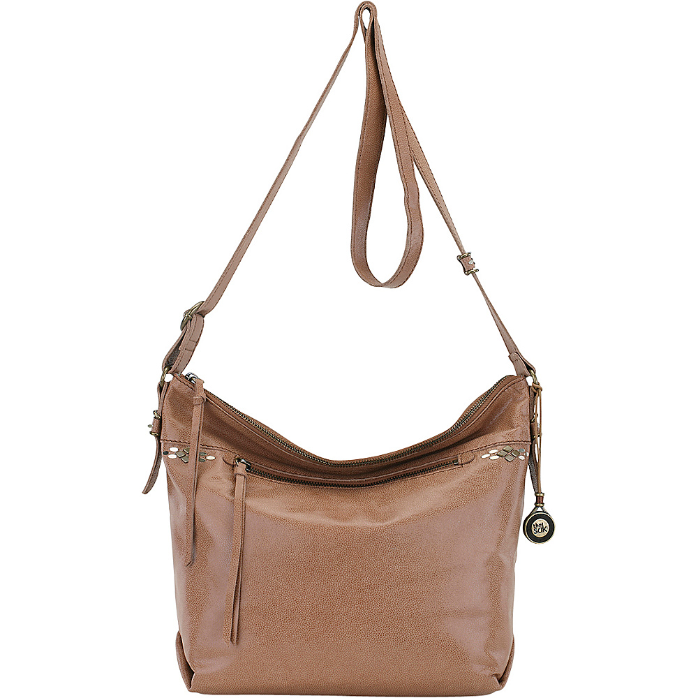 The Sak Sierra Bucket Bag Almond The Sak Leather Handbags