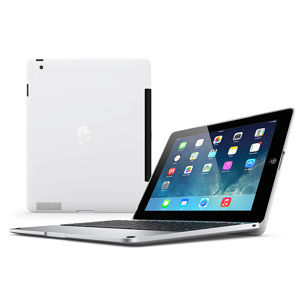 ClamCase Incipio Pro for iPad 2 3 4 White Silver ClamCase Electronic Cases