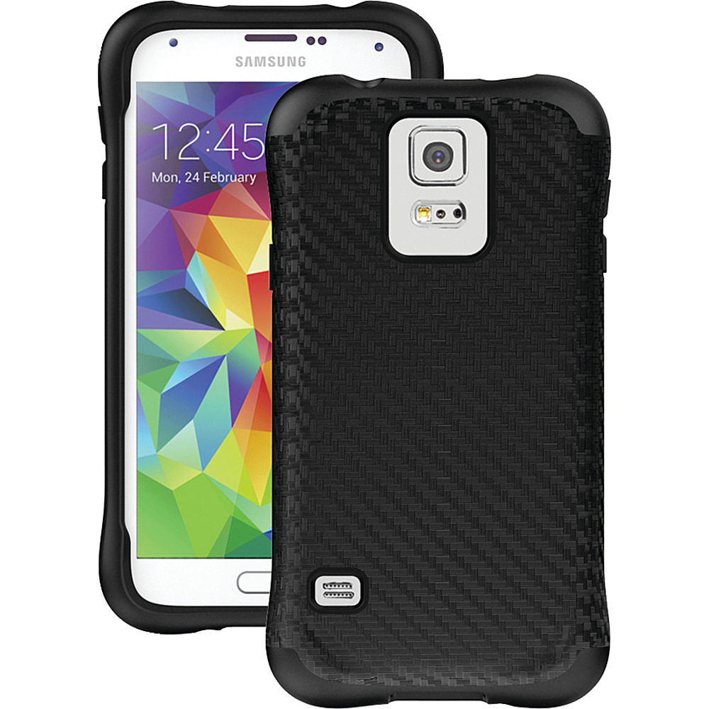 Ballistic Samsung Galaxy S 5 Urbanite Case Carbon Fiber Black Ballistic Personal Electronic Cases