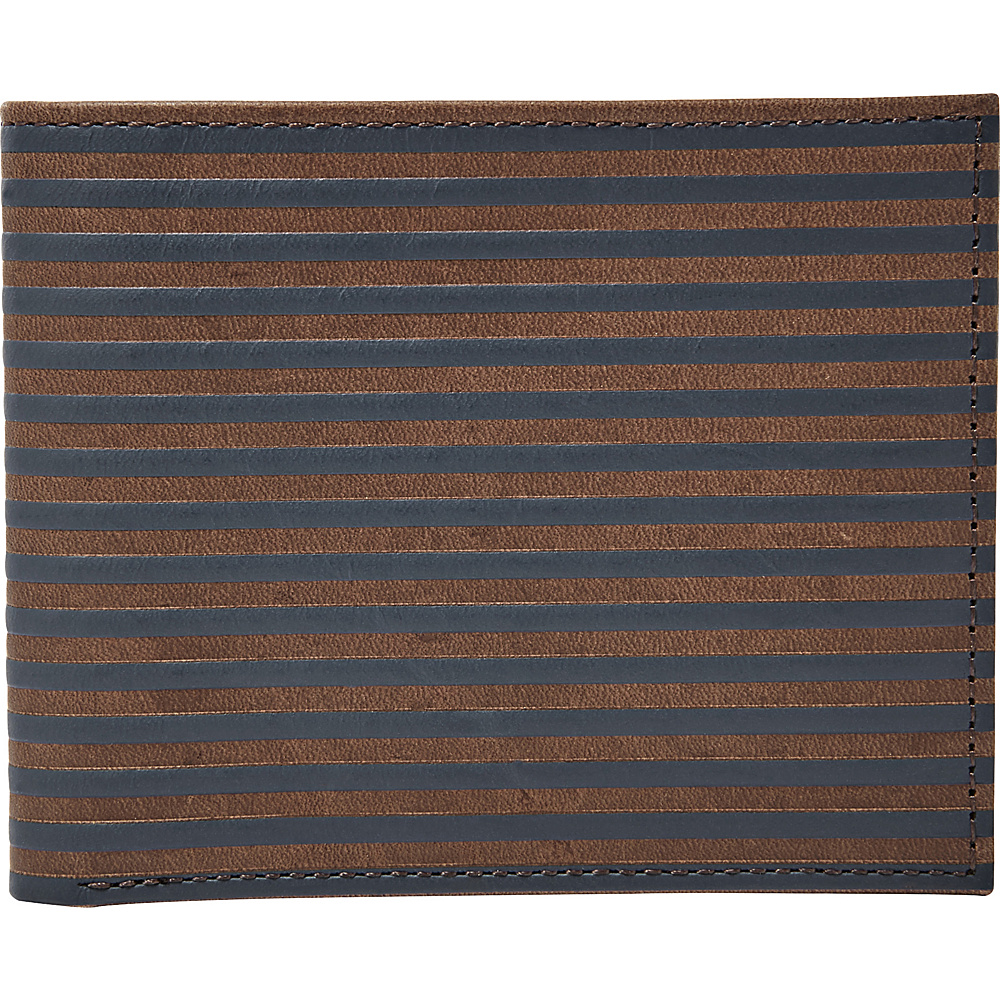 Fossil Avery Bifold Navy Fossil Mens Wallets