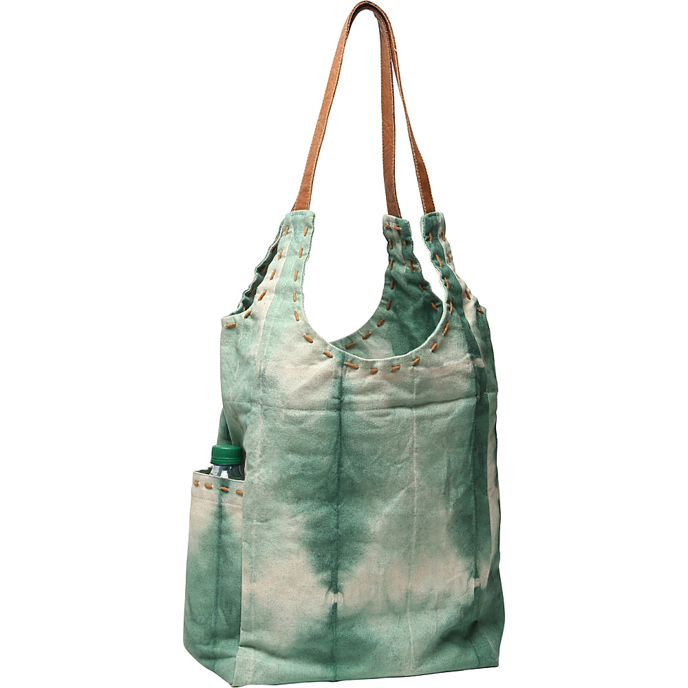 Ale by Alessandra Calistoga Tote Bottle Green Ale by Alessandra Fabric Handbags