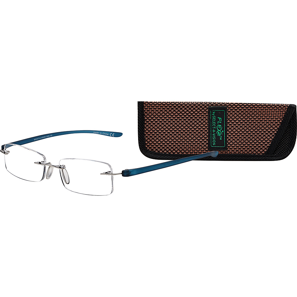 Select A Vision Flex 2 Reading Glasses 1.25 Blue Select A Vision Sunglasses