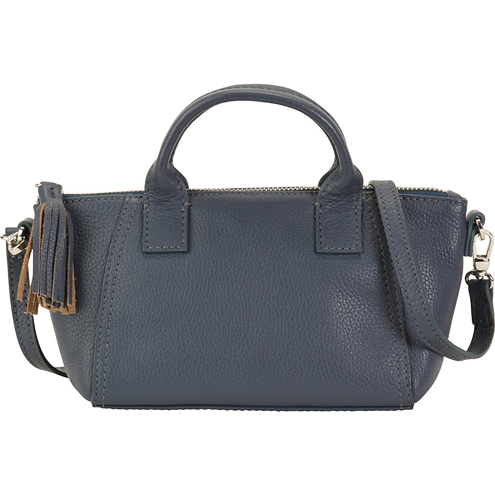 Hadaki Mini Boat Bag Marine Blue Hadaki Leather Handbags
