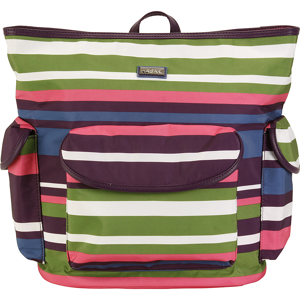 Hadaki City Backpack Stripes Hadaki Everyday Backpacks