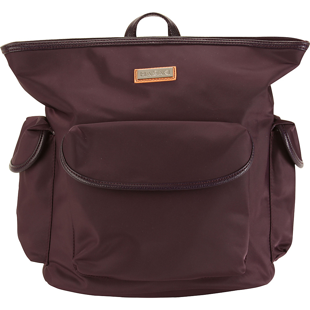 Hadaki City Backpack Plum Perfect Solid Hadaki Everyday Backpacks