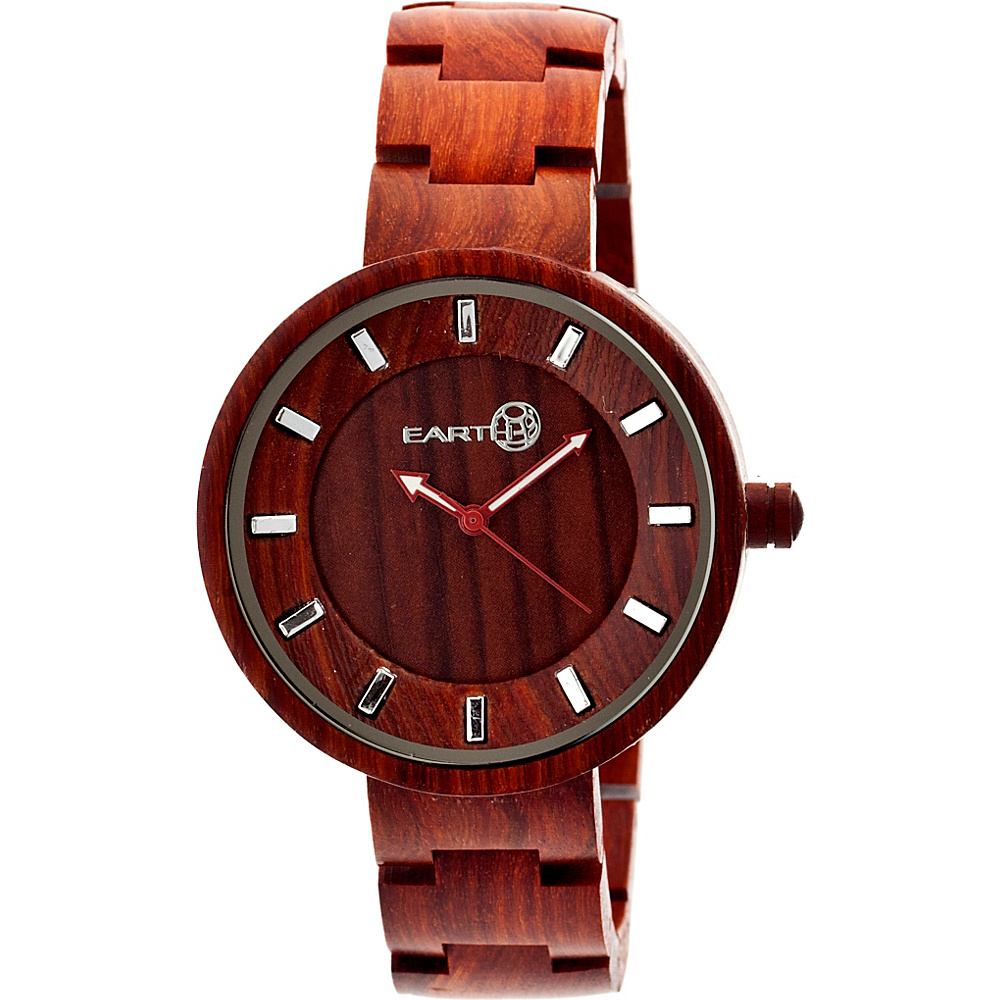 Earth Wood Branch Wood Unisex Watch Red Earth Wood Watches