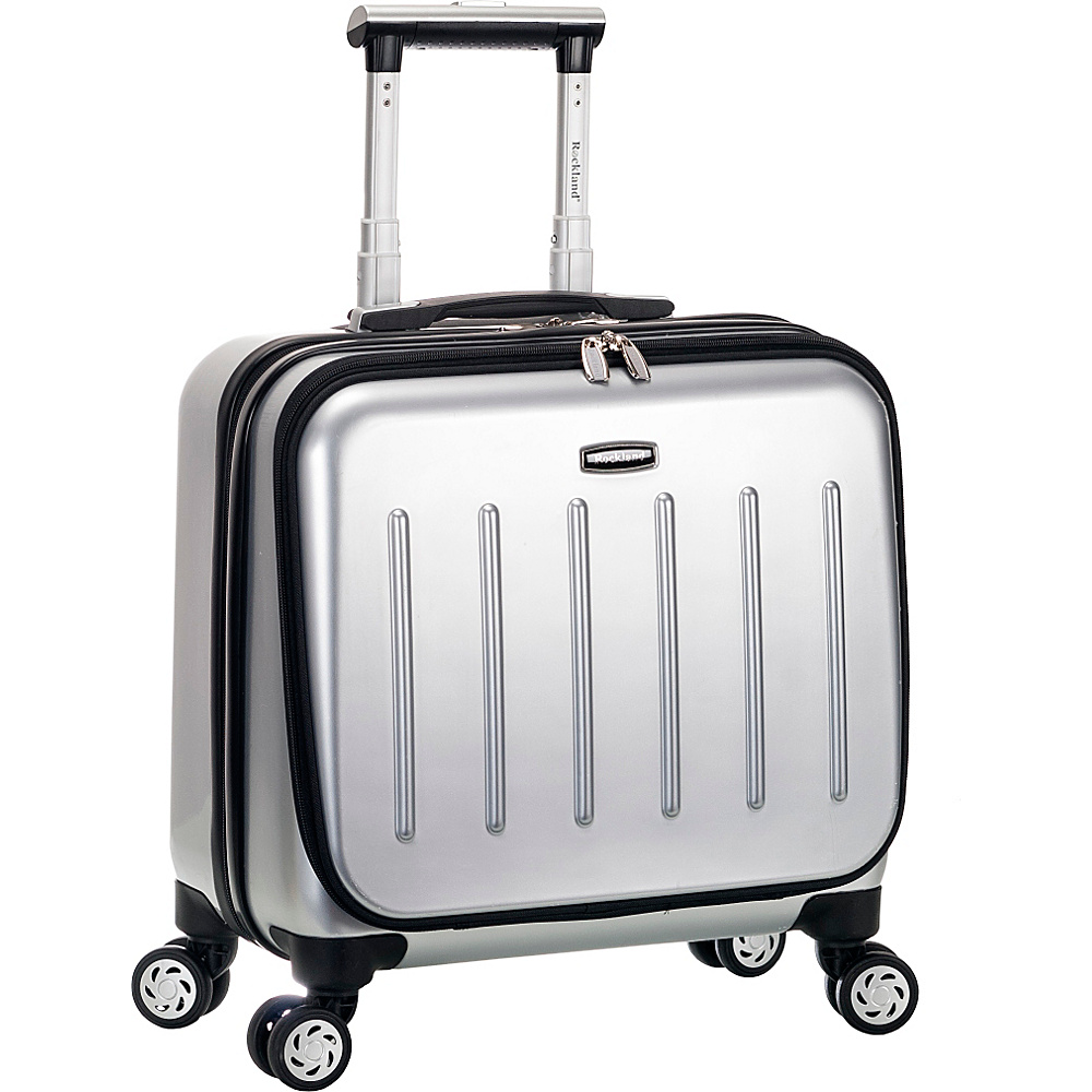 Rockland Luggage Revolution Rolling Computer Case Silver Rockland Luggage Wheeled Business Cases