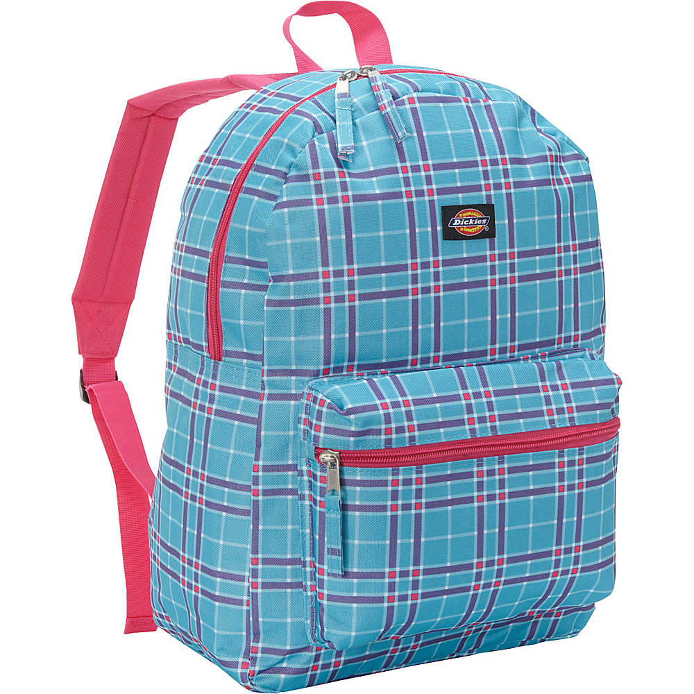 Dickies Recess Backpack Turq Pink Plaid Dickies Everyday Backpacks