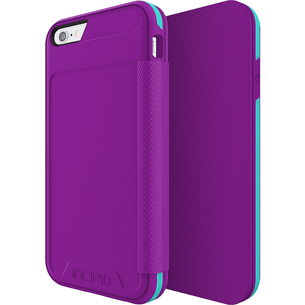 Incipio Performance Series Level 3 Folio for iPhone 6 6s Purple Teal Incipio Electronic Cases