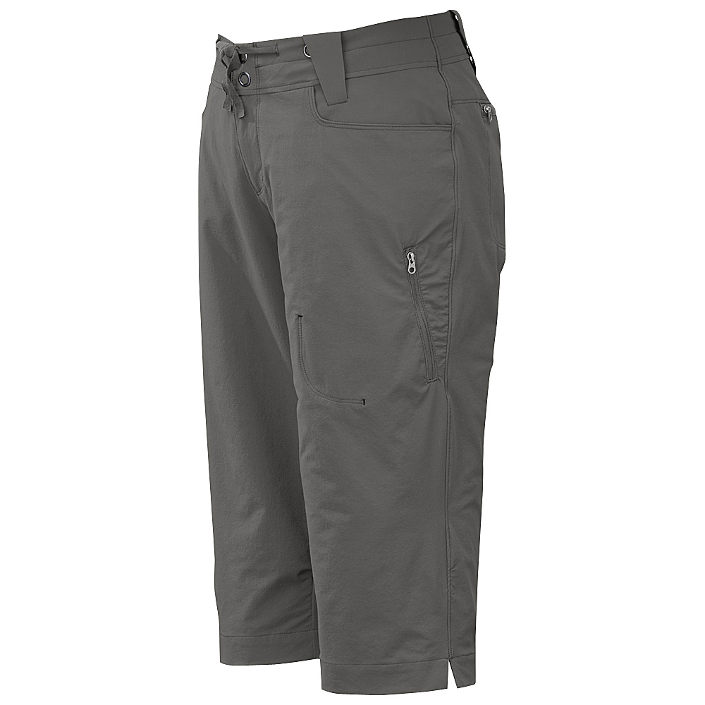 Outdoor Research Womens Ferrosi Capris 6 Pewter Outdoor Research Women s Apparel