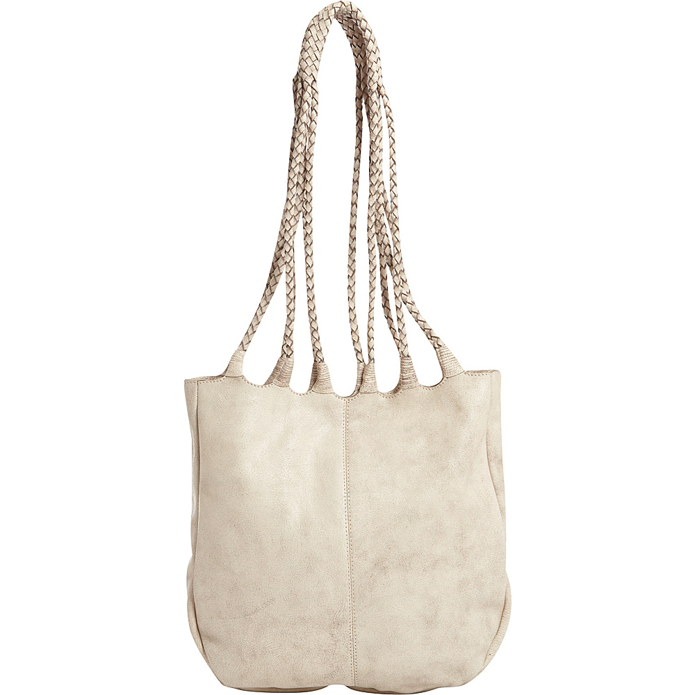 Latico Leathers Ginny Tote Crackle White Latico Leathers Leather Handbags