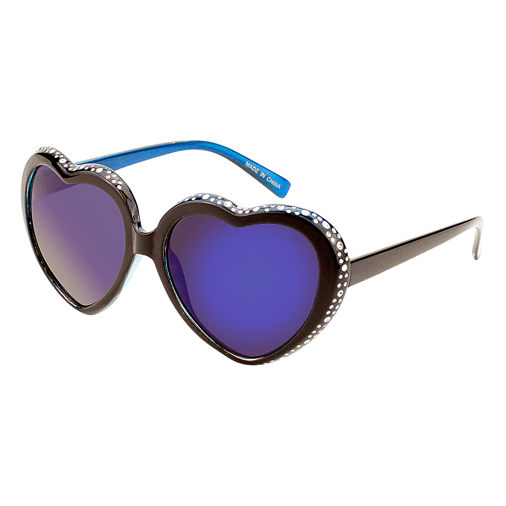 SW Global Eyewear Mimi Heart Shaped Fashion Sunglasses Purple SW Global Sunglasses