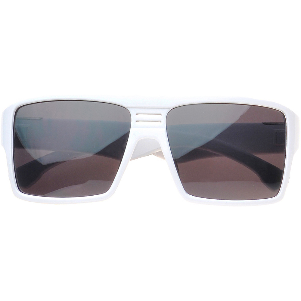SW Global Eyewear Delano Rectangle Fashion Sunglasses White SW Global Sunglasses