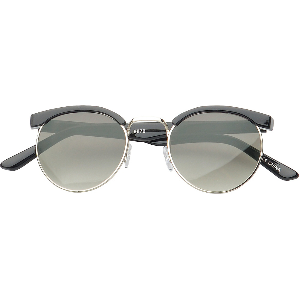 SW Global Eyewear Dakota Soho Fashion Sunglasses BlackSilver SW Global Sunglasses