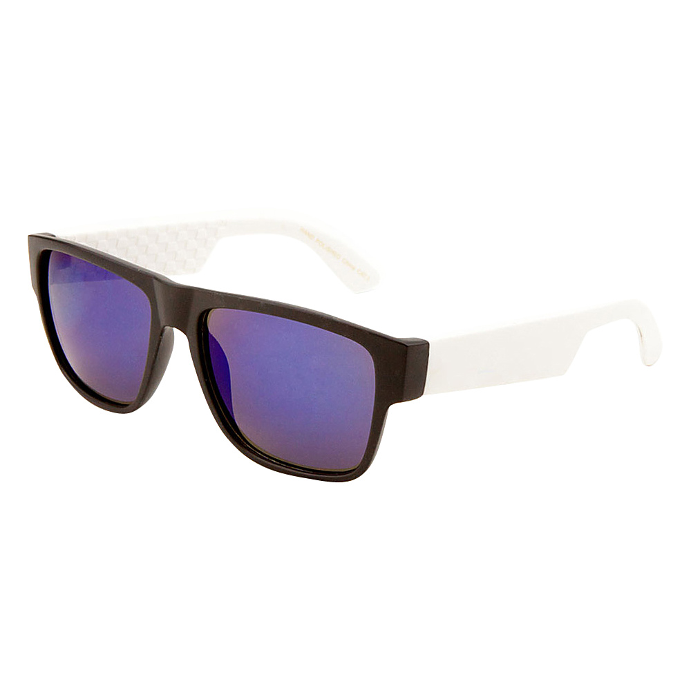 SW Global Eyewear Esco Rectangle Fashion Sunglasses White SW Global Sunglasses