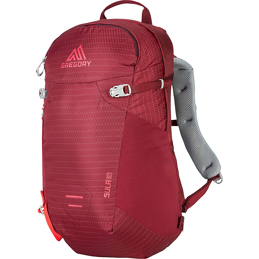 Gregory Sula 18 Backpack Ruby Red Gregory Day Hiking Backpacks
