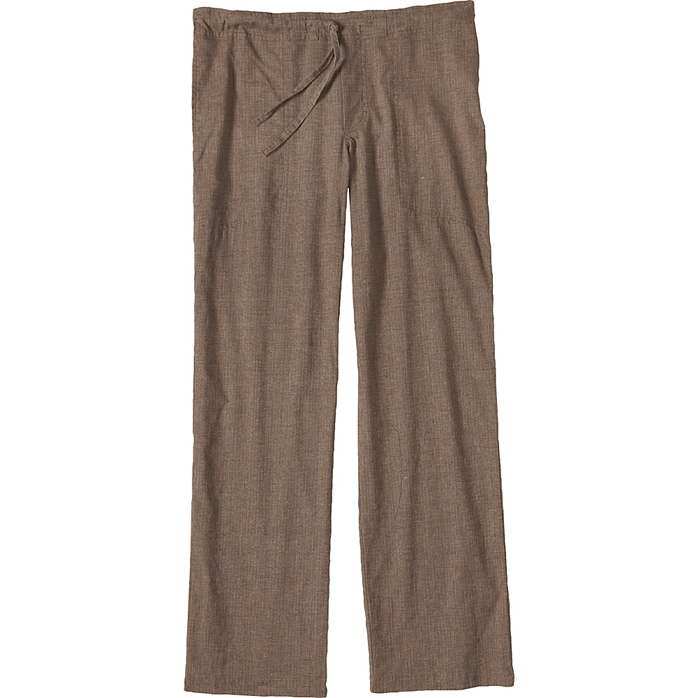 PrAna Sutra Pants 30 Inseam XL Brown Herringbone PrAna Men s Apparel