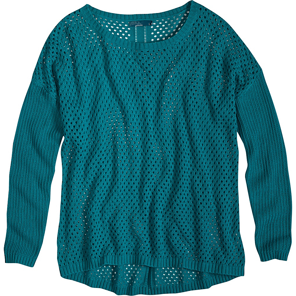 PrAna Parker Sweater XL Tidal Teal PrAna Women s Apparel