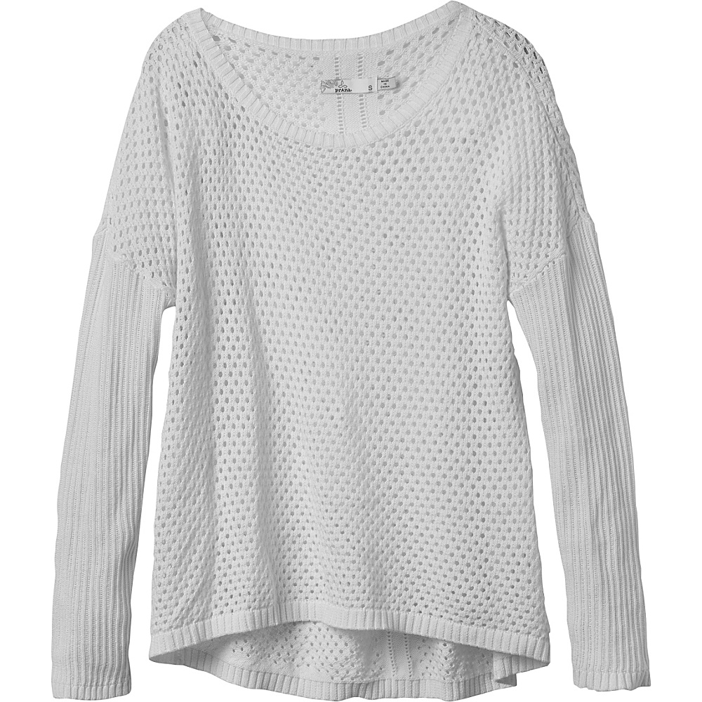 PrAna Parker Sweater XL White PrAna Women s Apparel