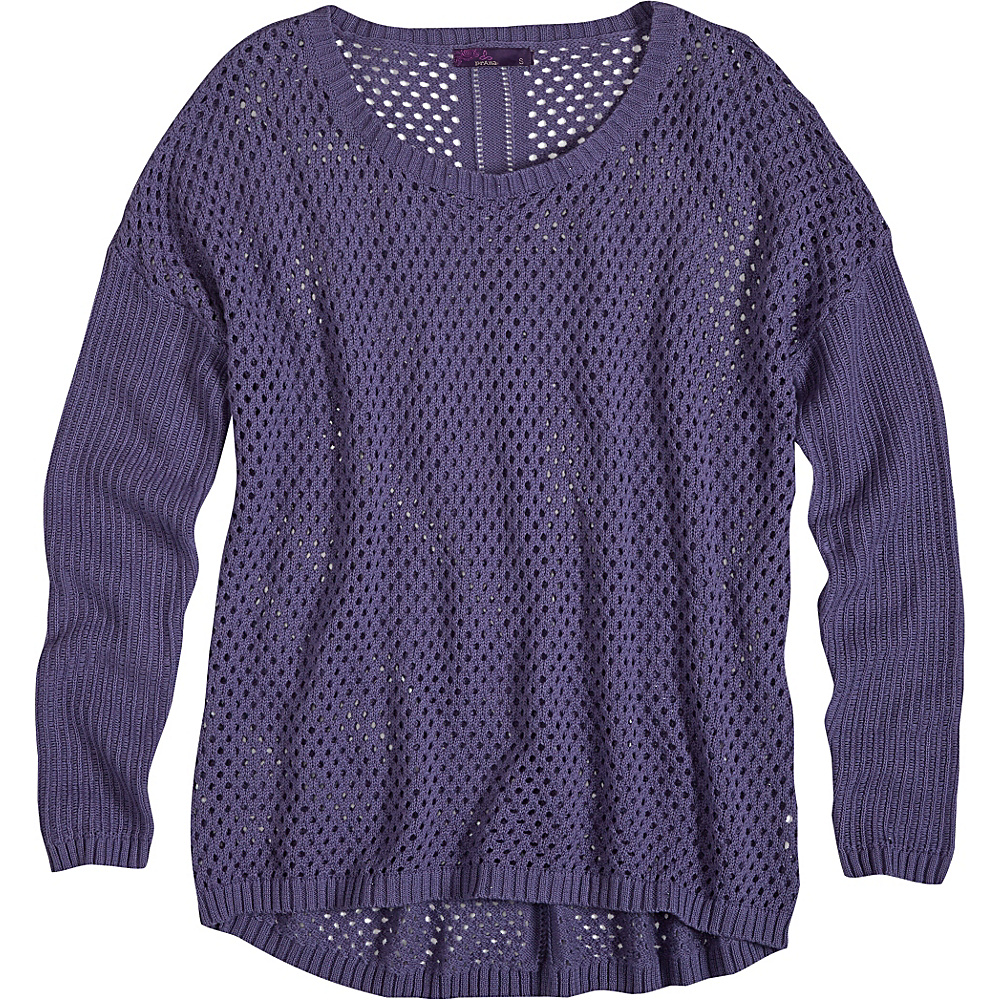 PrAna Parker Sweater L Purple Fog PrAna Women s Apparel