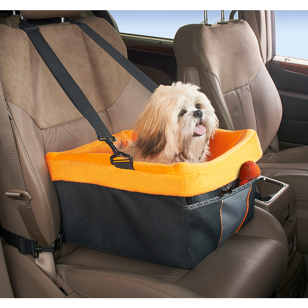 High Road Wag n Ride Doggie Sidecar Pet Booster Seat Black High Road Trunk and Transport Organization