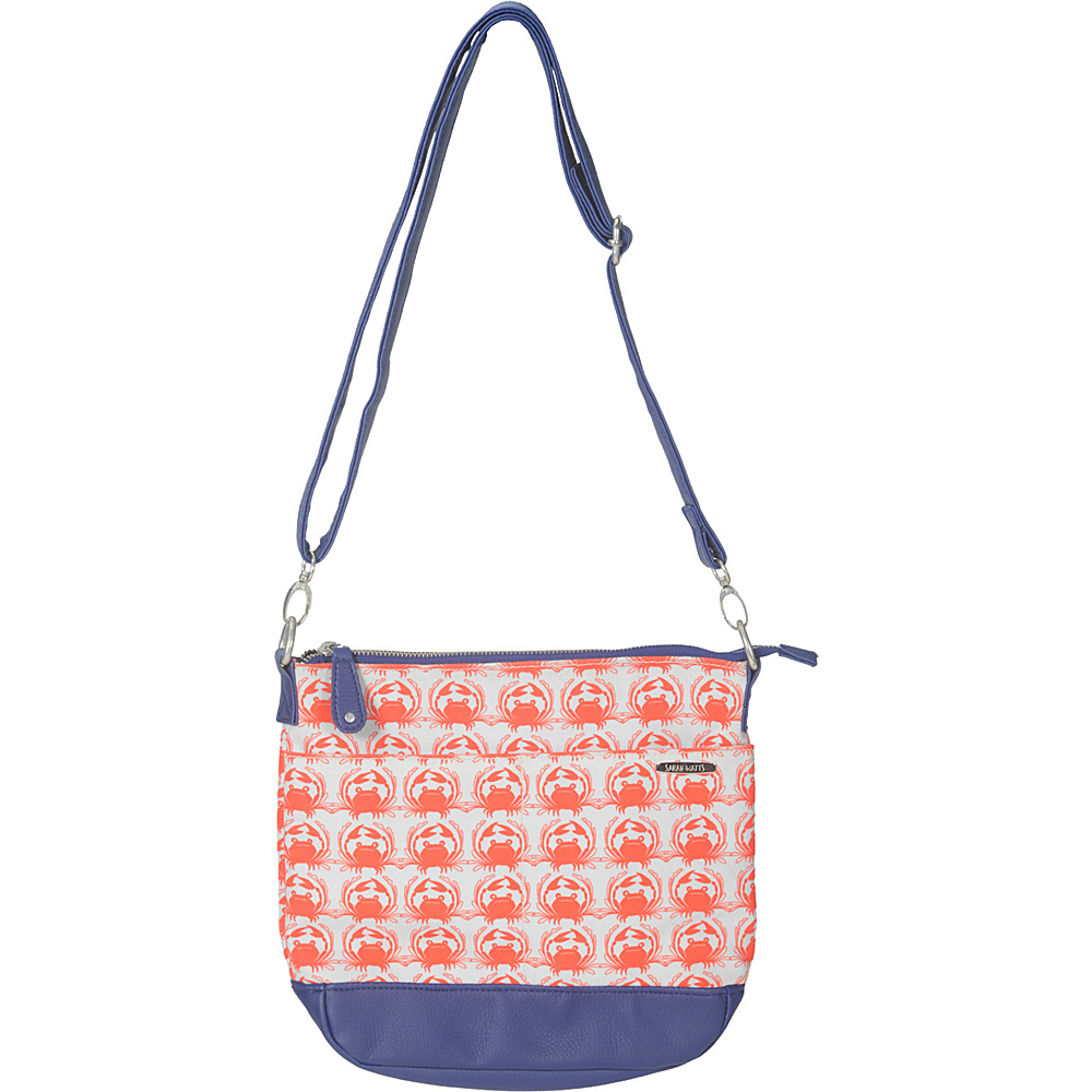 Capri Designs Sarah Watts Crossbody Crab Capri Designs Fabric Handbags