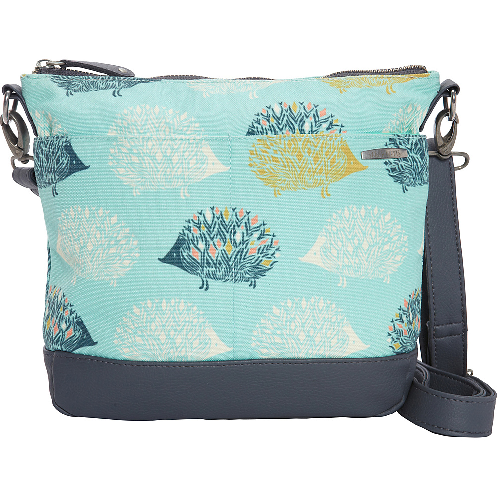 Capri Designs Sarah Watts Crossbody Hedgehog Capri Designs Fabric Handbags