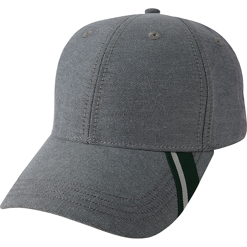 Ben Sherman Top Dyed Oxford Baseball Hat Smoked Pearl L XL Ben Sherman Hats