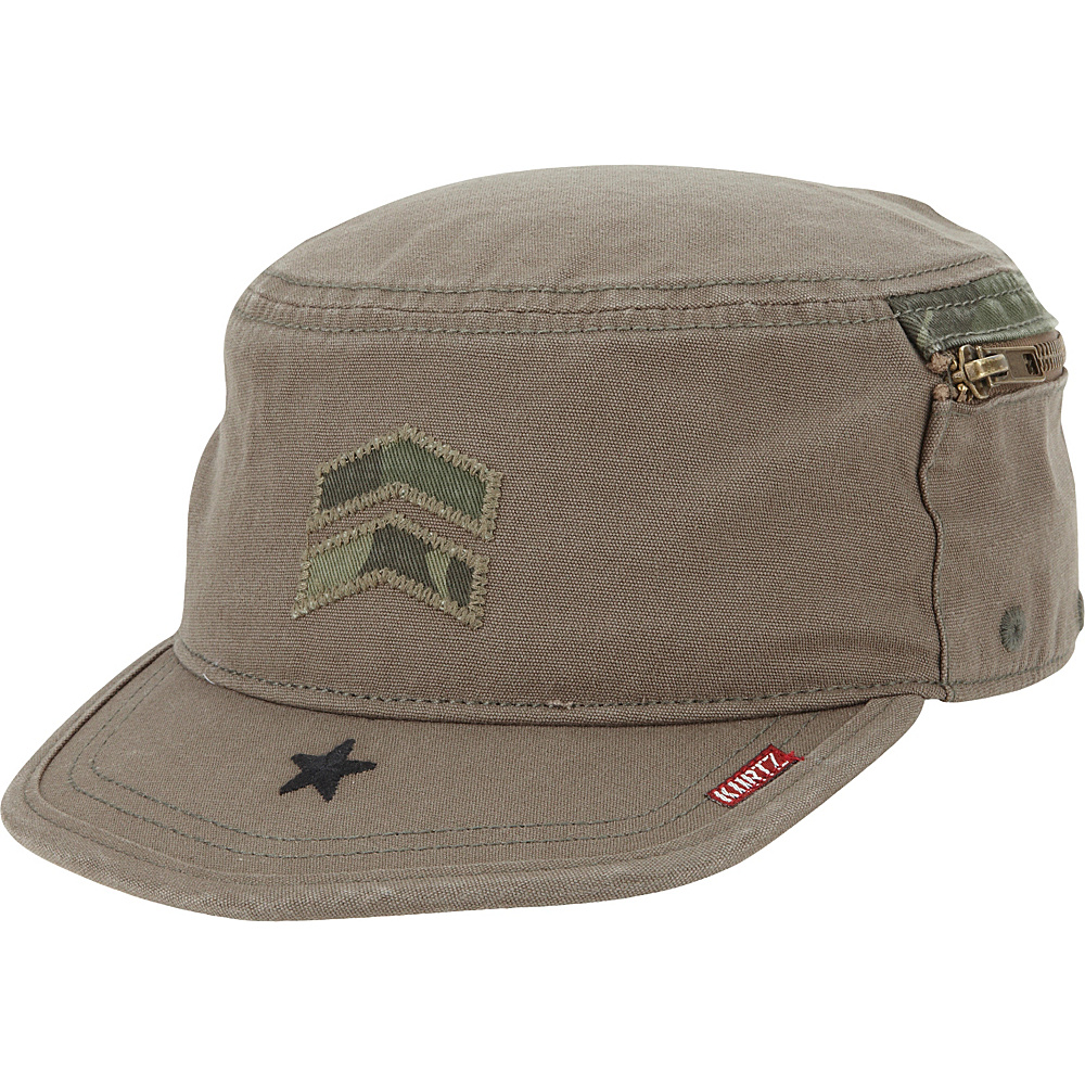 A Kurtz Camo Details Fritz Hat Military Green L A Kurtz Hats