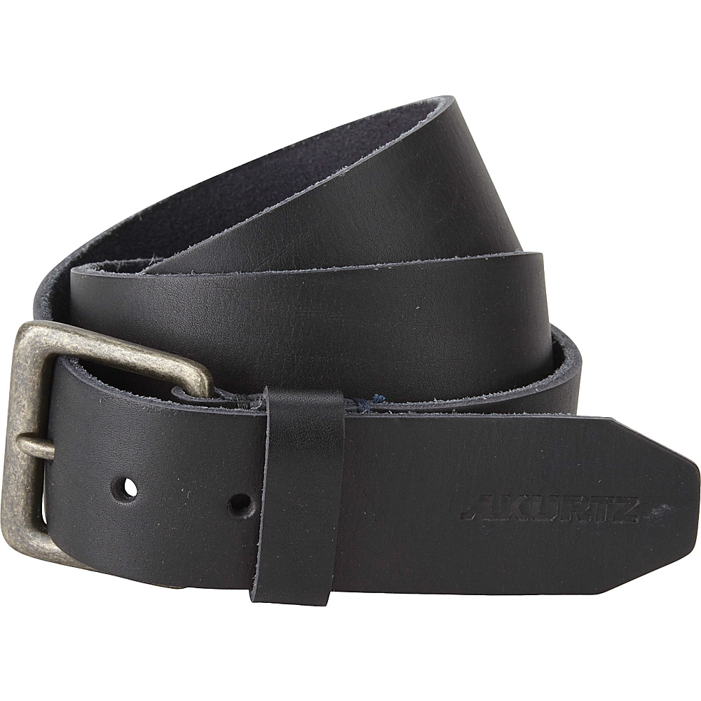 A Kurtz Locke Leather Belt Black 36 A Kurtz Belts