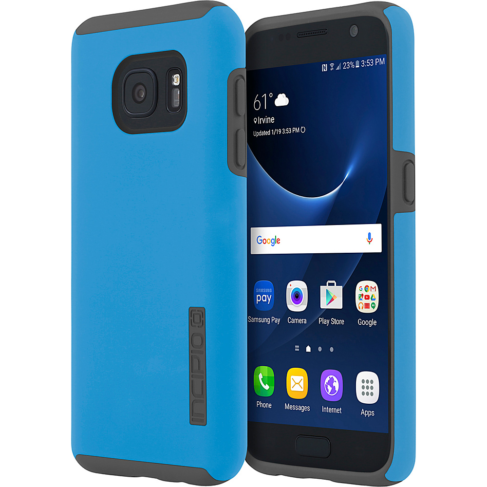 Incipio DualPro for Samsung Galaxy S7 Blue Gray Incipio Electronic Cases