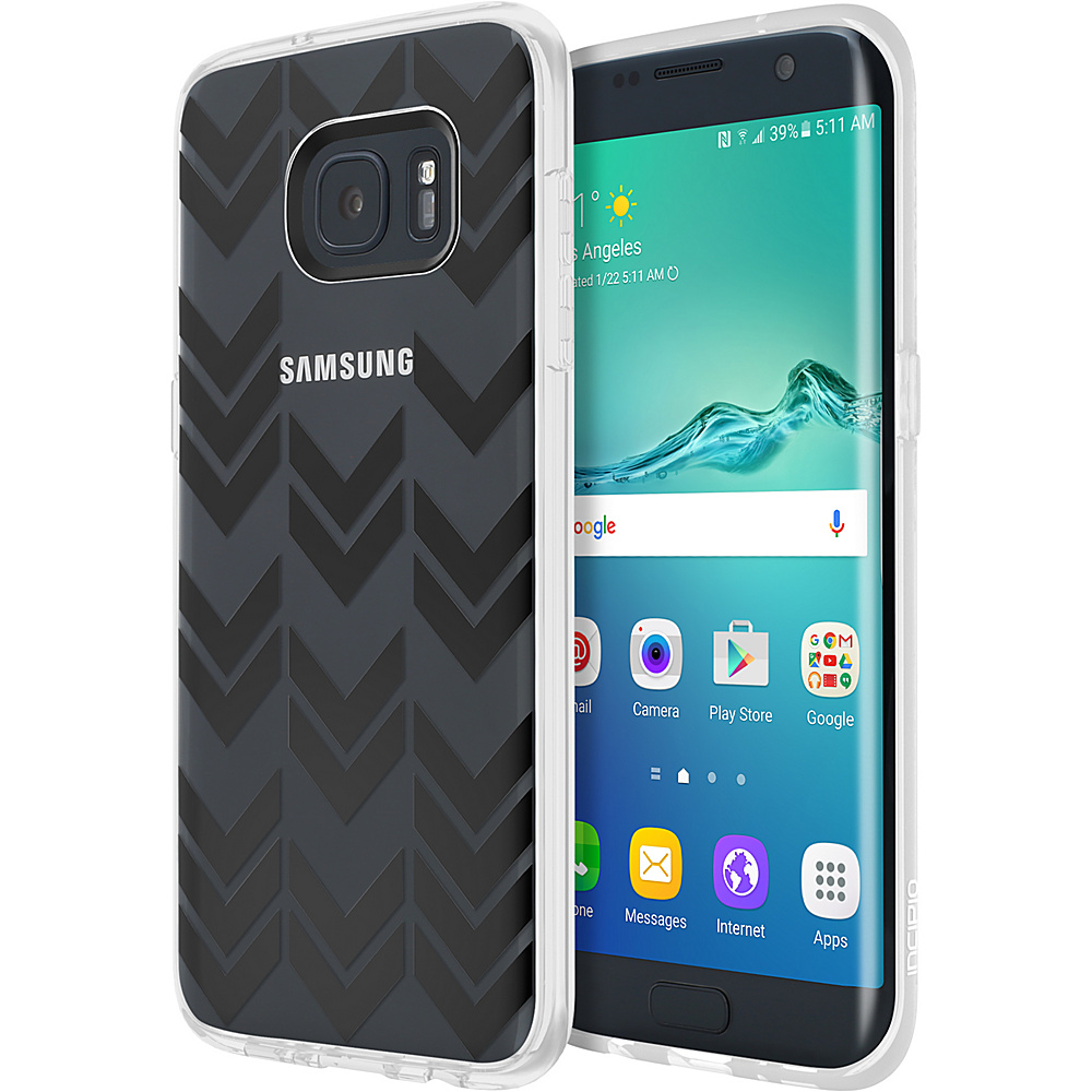 Incipio Design Series Isla for Samsung Galaxy S7 Edge Black Incipio Electronic Cases