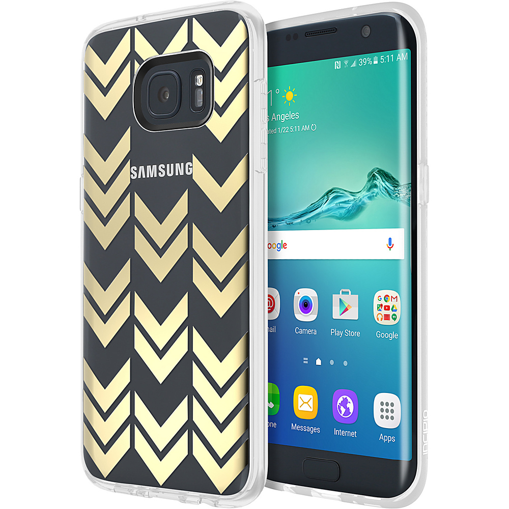 Incipio Design Series Isla for Samsung Galaxy S7 Edge Gold Incipio Electronic Cases