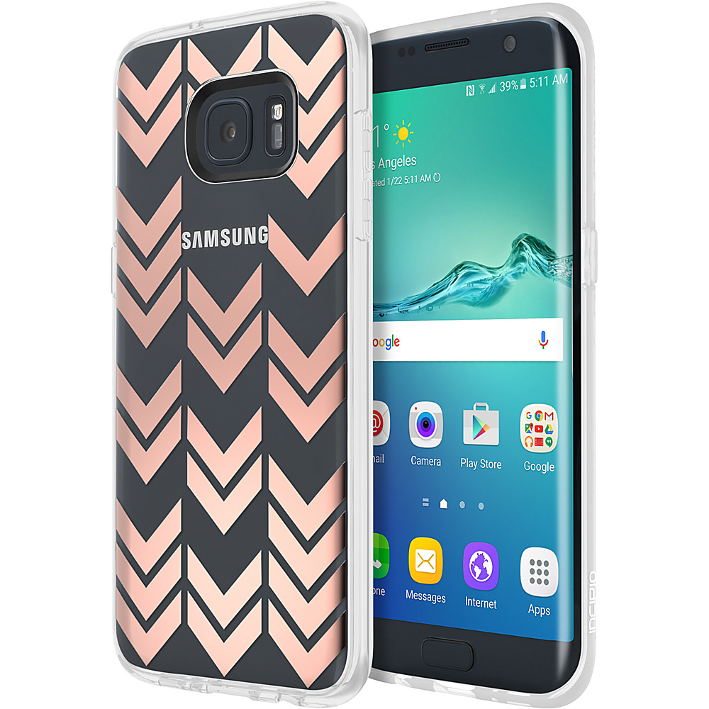 Incipio Design Series Isla for Samsung Galaxy S7 Edge Rose Gold Incipio Electronic Cases