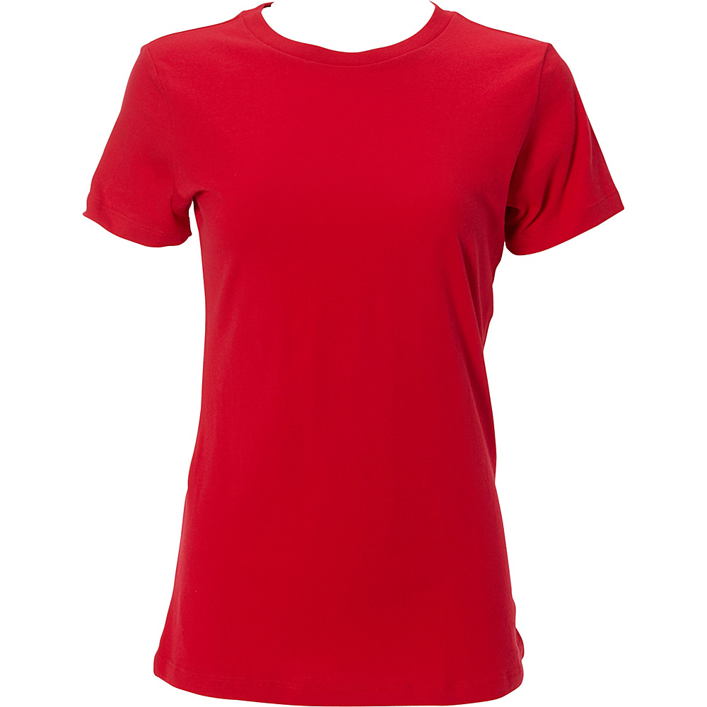 Simplex Apparel The Womens Soft Tee M Red Simplex Apparel Women s Apparel
