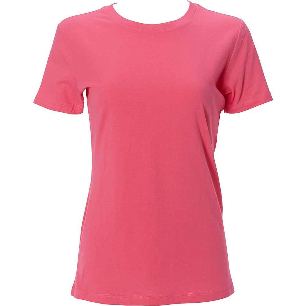 Simplex Apparel The Womens Soft Tee M Hot Pink Simplex Apparel Women s Apparel