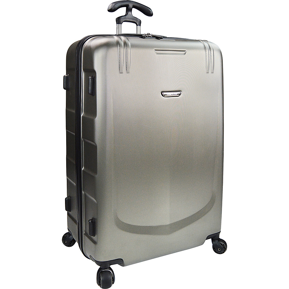Traveler s Choice Palencia 29 Spinner Luggage Pewter Traveler s Choice Large Rolling Luggage