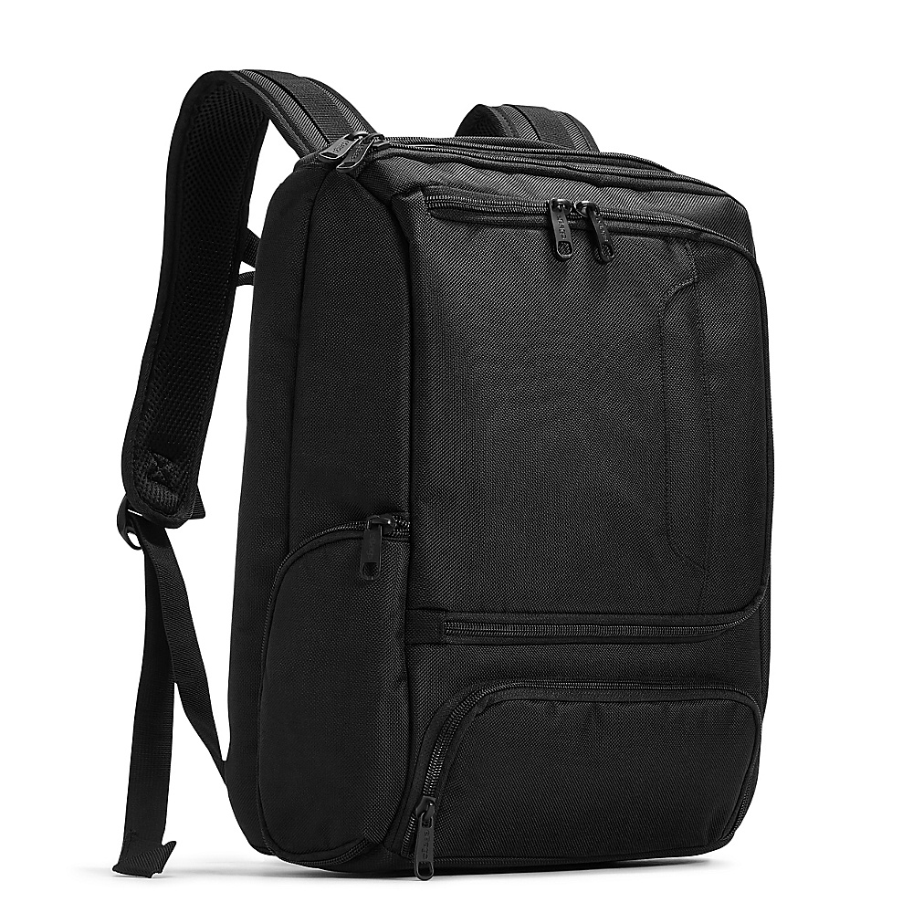 eBags Professional Slim Junior Laptop Backpack Solid Black eBags Business Laptop Backpacks