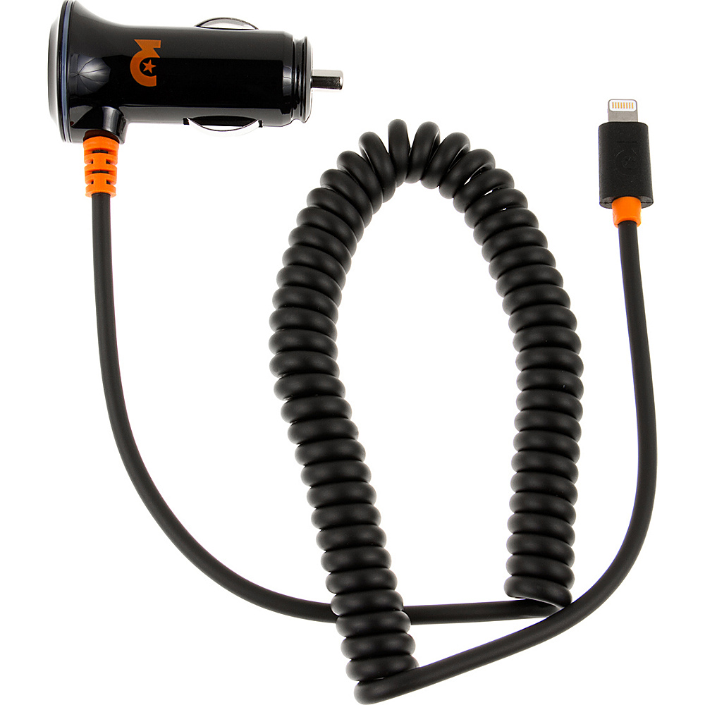 EMPIRE Apple Certified Lightning Connector Car Charger Black Orange EMPIRE Electronics