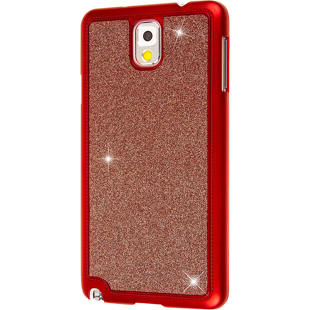 EMPIRE GLITZ Glitter Glam Case for Samsung Galaxy Note 3 Red EMPIRE Electronic Cases