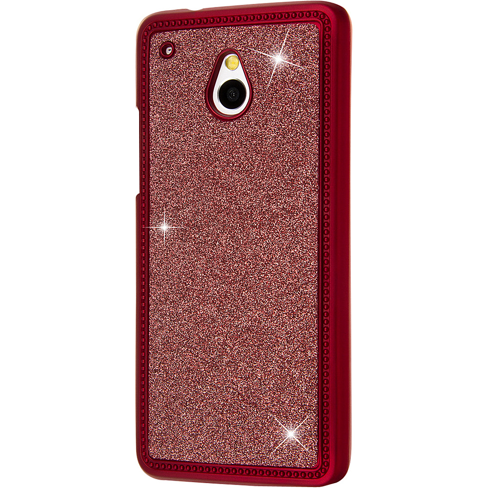 EMPIRE GLITZ Glitter Glam Case for HTC One Mini M4 Red EMPIRE Electronic Cases