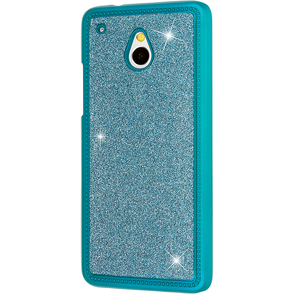 EMPIRE GLITZ Glitter Glam Case for HTC One Mini M4 Teal EMPIRE Electronic Cases